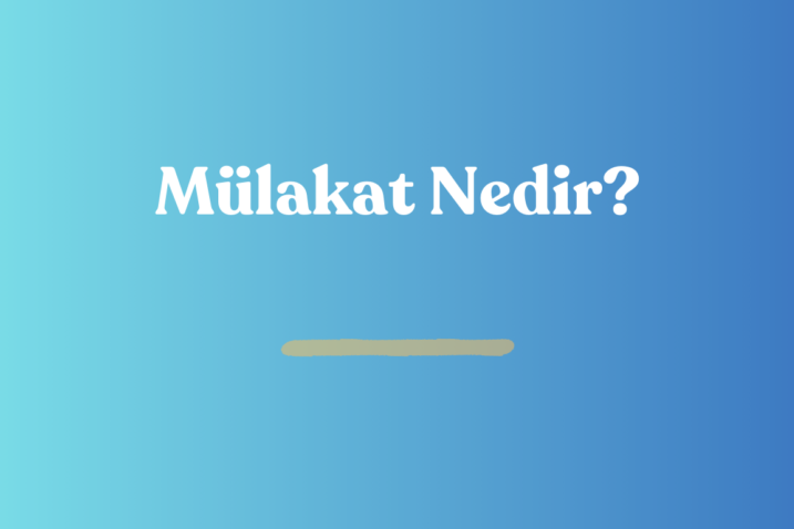 mülakat-nedir